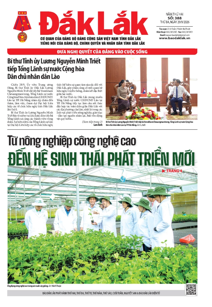 Báo in ngày 29/9/2026