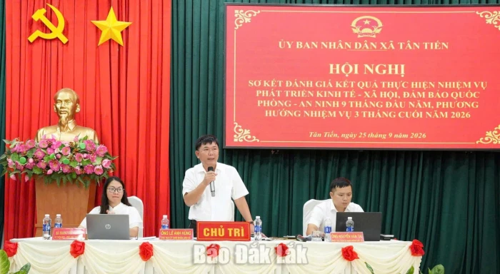 Xã Tân Tiến thu ngân sách đạt 116% kế hoạch năm 2026