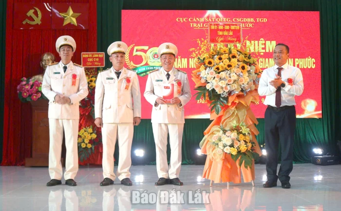 Trại giam Xuân Phước kỷ niệm 50 năm thành lập