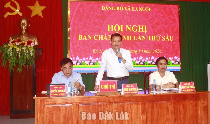 Xã Ea Nuôl thu ngân sách đạt 128% dự toán