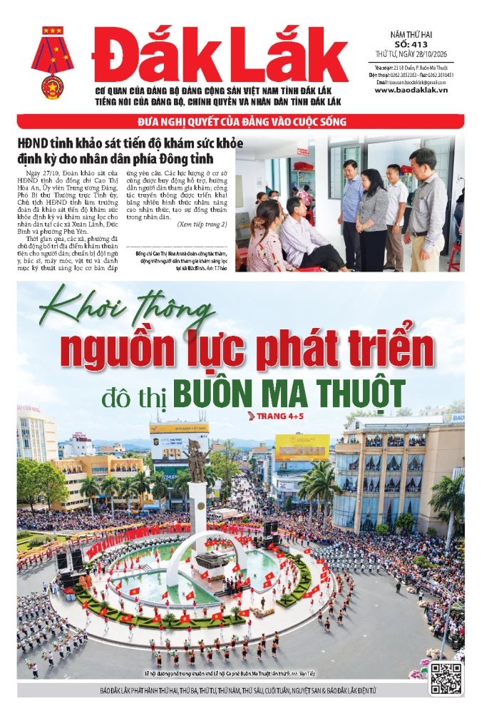 Báo in ngày 28/10/2026