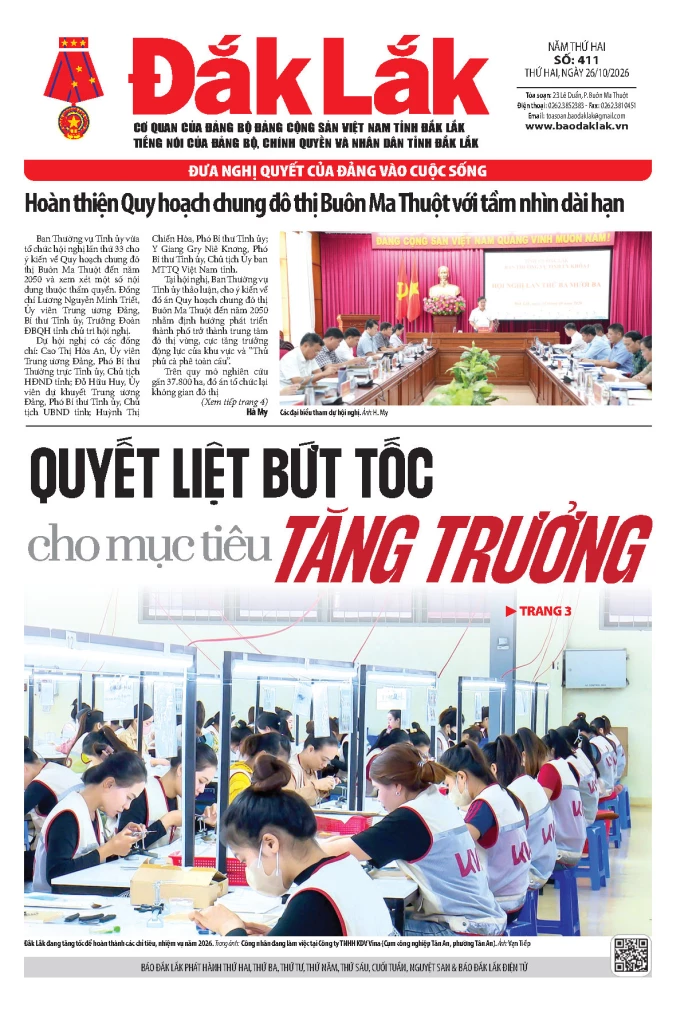 Báo in ngày 26/101/2026