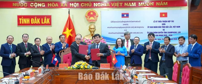 Đắk Lắk và các tỉnh Nam Lào: Vun đắp mối quan hệ hữu nghị thủy chung, son sắt