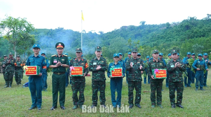 Xã Ea Kar hoàn thành diễn tập chiến đấu phòng thủ năm 2026