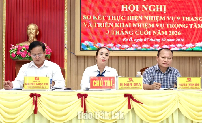 Xã Ea Ô quyết tâm đạt mục tiêu tăng trưởng hai con số
