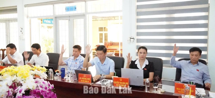 HĐND xã Dliê Ya khóa XI, nhiệm kỳ 2026 - 2031 tổ chức Kỳ họp chuyên đề lần thứ Tư