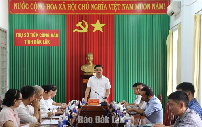 Đăng ký tiếp công dân định kỳ tháng 10 của Chủ tịch UBND tỉnh