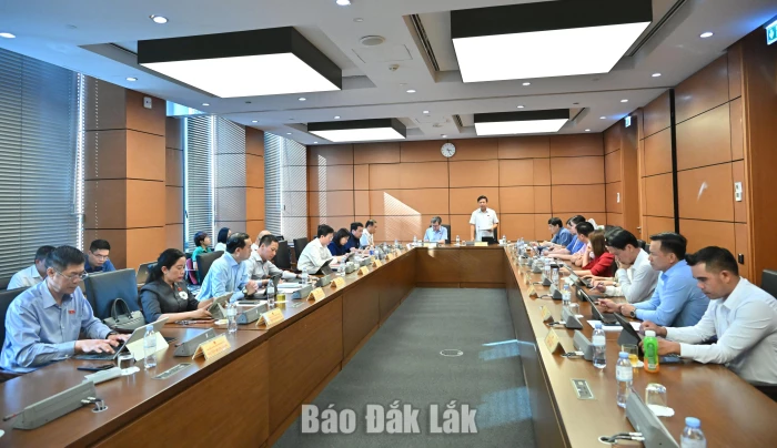 Đoàn ĐBQH tỉnh Đắk Lắk đề xuất các giải pháp chiến lược về liên kết vùng, tháo gỡ điểm nghẽn nguồn lực