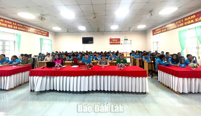 Xã Đắk Phơi đẩy mạnh truyền thông về bình đẳng giới