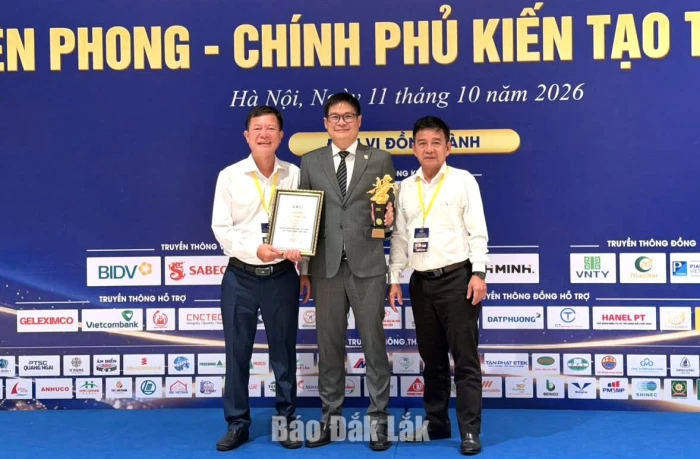 Four Dak Lak provincial individuals honored as Outstanding Vietnamese Entrepreneurs