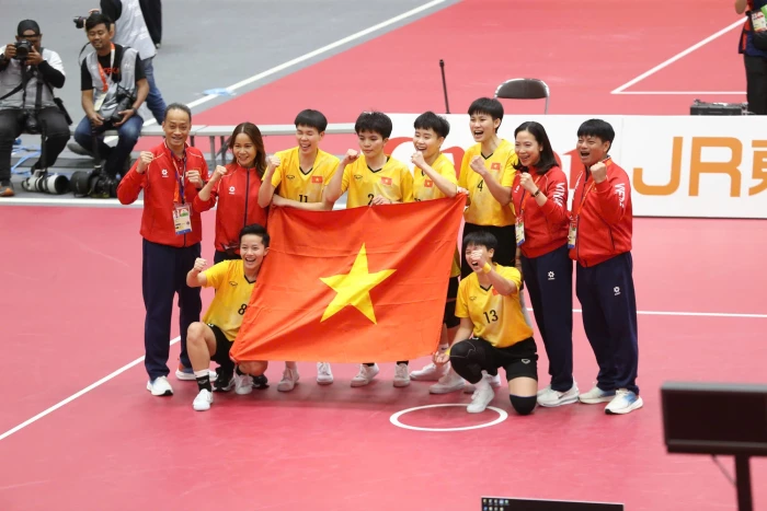 ASIAD 20: Cầu mây đem về tấm huy chương Vàng thứ 3 cho Đoàn Thể thao Việt Nam
