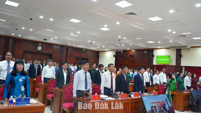 Khai mạc Kỳ họp Chuyên đề lần thứ Ba, HĐND tỉnh khóa XI