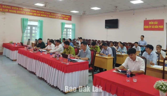 Xã Đắk Phơi tăng cường quản lý, bảo vệ rừng