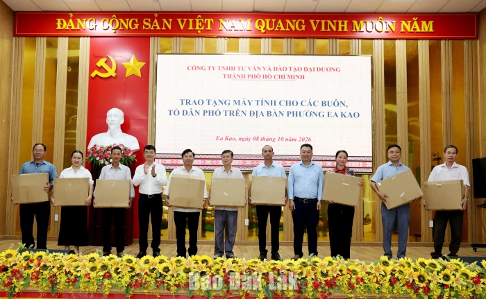 Đảng ủy phường Ea Kao triển khai nhiệm vụ 3 tháng cuối năm 2026