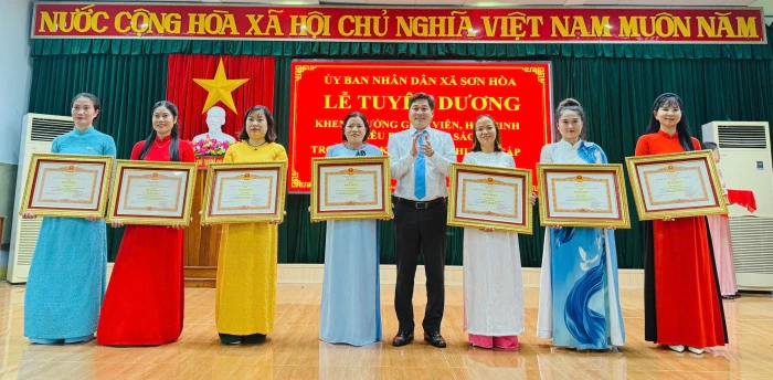 Xã Sơn Hòa nâng cao chất lượng giáo dục toàn diện