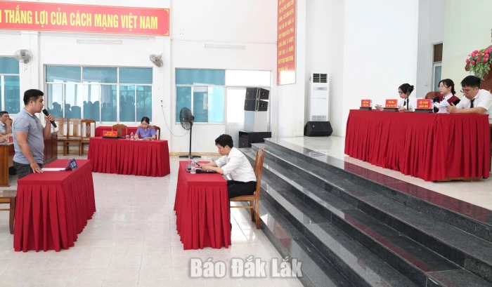 Phiên tòa giả định: Giúp ngư dân nâng cao ý thức chấp hành pháp luật