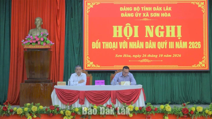 Xã Sơn Hòa đối thoại, giải quyết kiến nghị của người dân