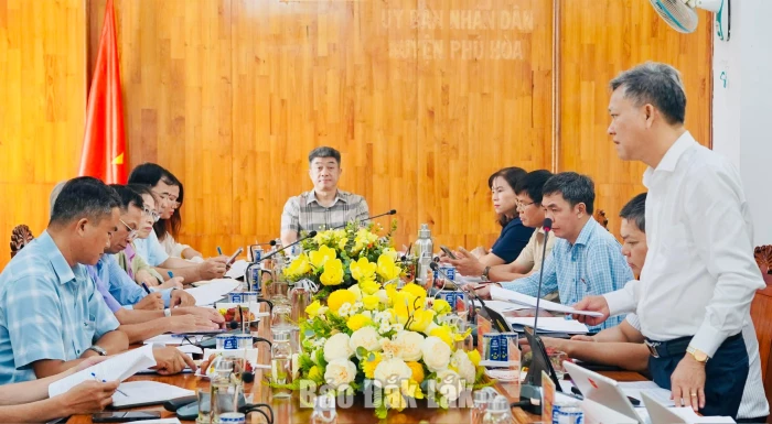 Xã Phú Hòa 1 cần quản lý, sử dụng hiệu quả các nguồn lực sau sắp xếp