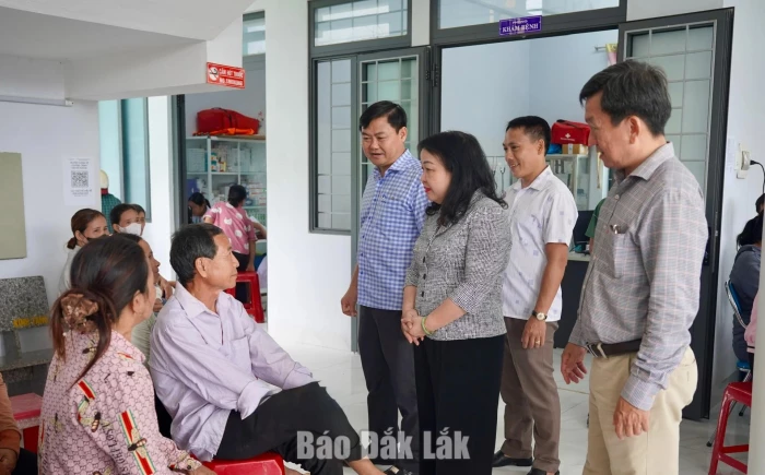 Provincial People’s Council surveys progress in periodic health check-ups in eastern Dak Lak