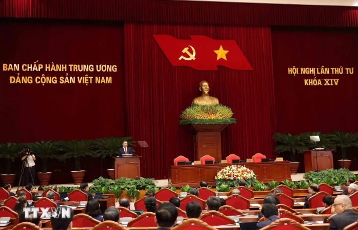 Bế mạc Hội nghị Trung ương lần thứ tư Ban Chấp hành Trung ương Đảng khóa XIV