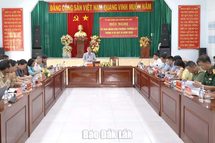 Phường Hòa Hiệp tập trung hoàn thành các chỉ tiêu năm 2026