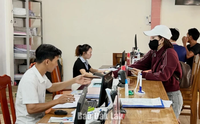 Đổi mới hành chính ở Xuân Lãnh
