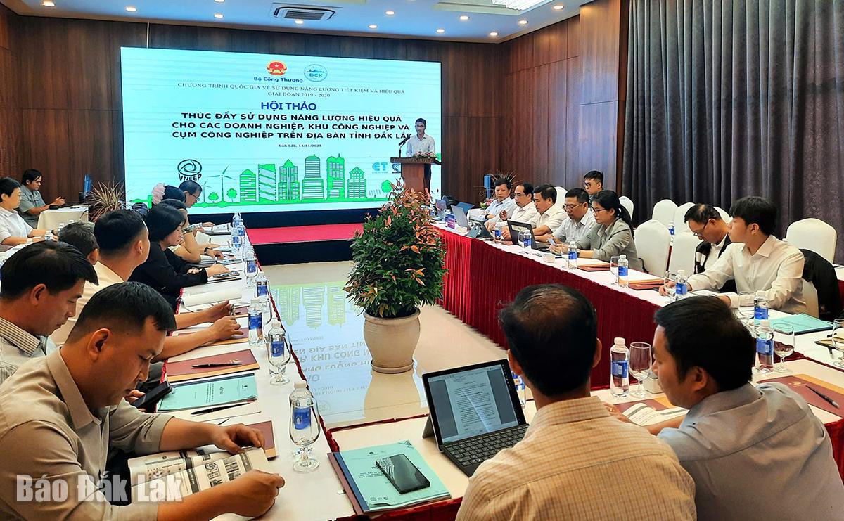 Thúc đẩy sử dụng năng lượng tiết kiệm, hiệu quả trong doanh nghiệp