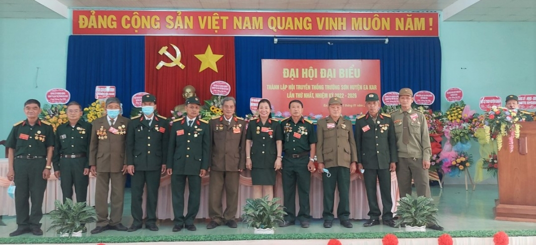 Đại hội đại biểu Hội truyền thống Trường Sơn đường Hồ Chí Minh huyện Ea Kar lần thứ nhất