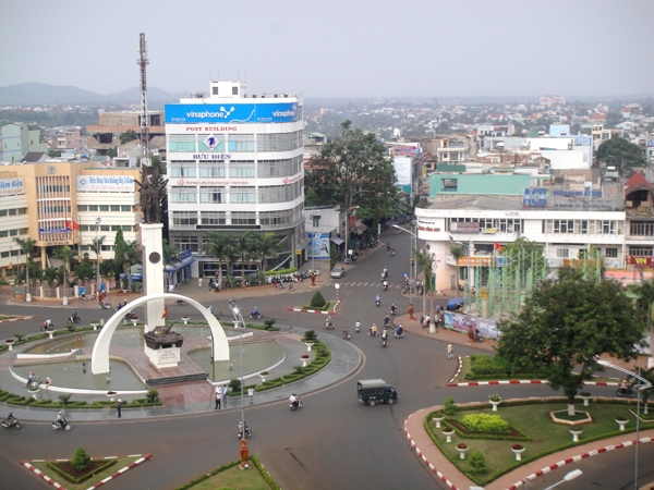 Thành phố Buôn Ma Thuột. (Ảnh G.N)