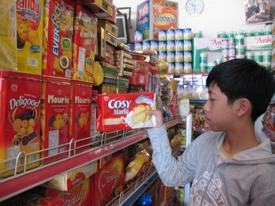 nhiều sản phẩm bánh kẹo sản xuất trong nước được người tiêu dùng lựa chọn