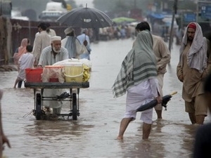 Người dân Pakistan đang phải sống chung với lụt lội