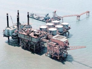 Một giàn khoan dầu của Trung Quốc