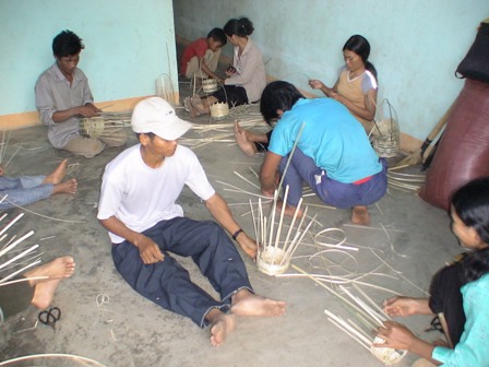 Hợp tác xã Mây tre đan Ea Kao góp phần giải quyết việc làm cho lao động nhàn rỗi ở nông thôn