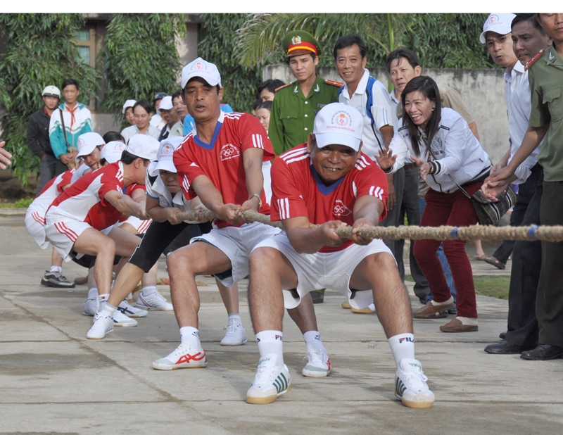 Vòng loại các môn thi đấu khác như kéo co,