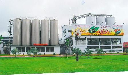 Nhà máy Bia Sài Gòn - Dak Lak, một công trình hợp tác đầu tư đem lại hiệu quả kinh tế lớn cho Dak Lak. (Ảnh: Nam Sơn)