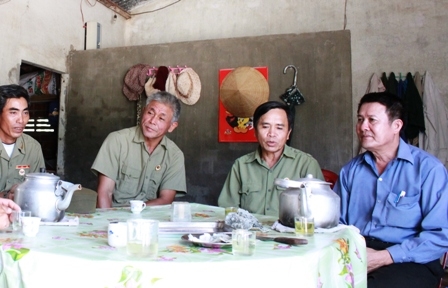 Gặp mặt, ôn lại truyền thống là một trong những hoạt động thường xuyên của các cựu chiến binh huyện Ea Kar.