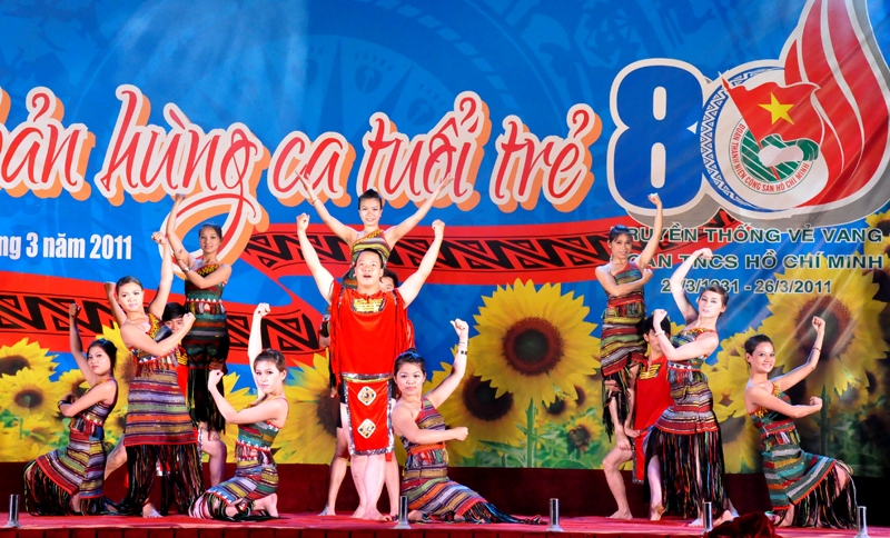 Đoàn TNCS Hồ Chí Minh tỉnh Dak Lak trong phong trào chung của tuổi trẻ cả nước.