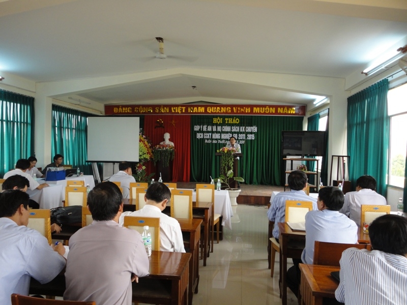 Quang cảnh hội thảo