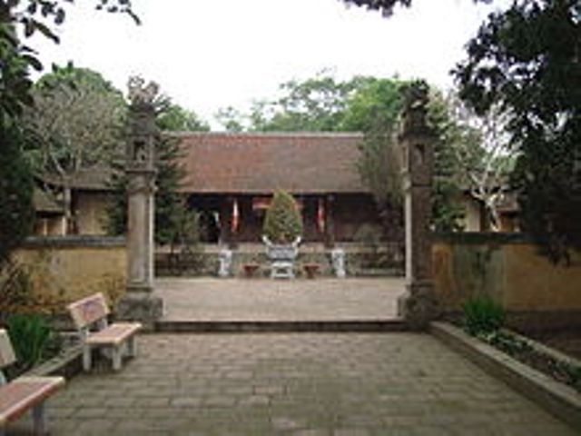 Đền thờ Phùng Hưng tại quê hương Cam Lâm, Đường Lâm (Hà Nội). Ảnh: T.L