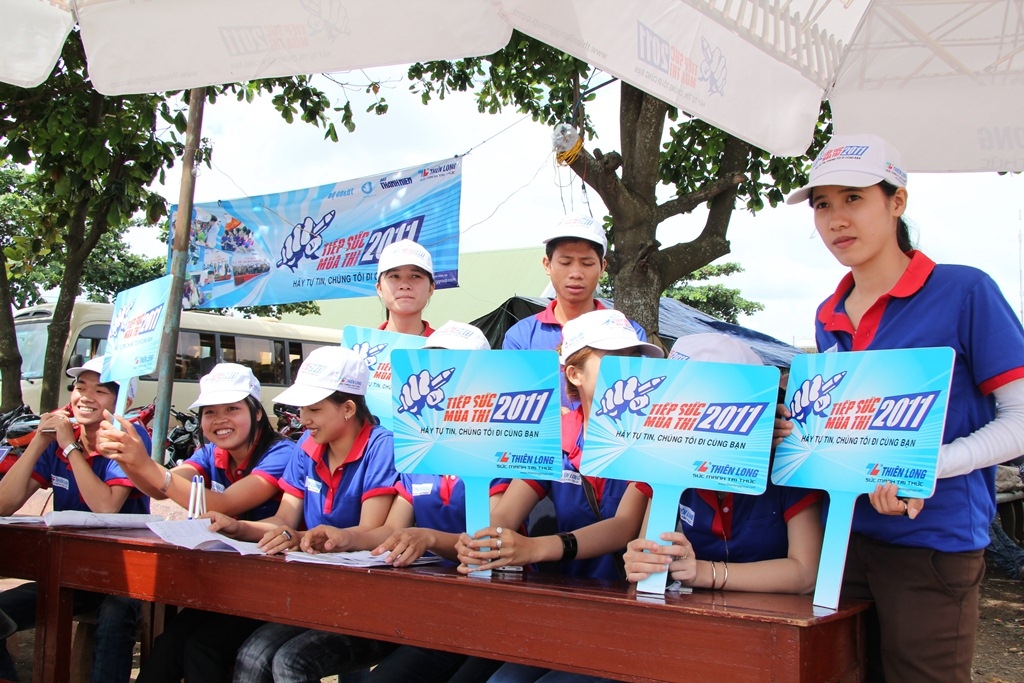 Luôn sẵn sàng đón các thí sinh