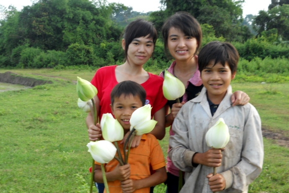 Những phút thư giãn thoải mái cùng các em thiếu niên