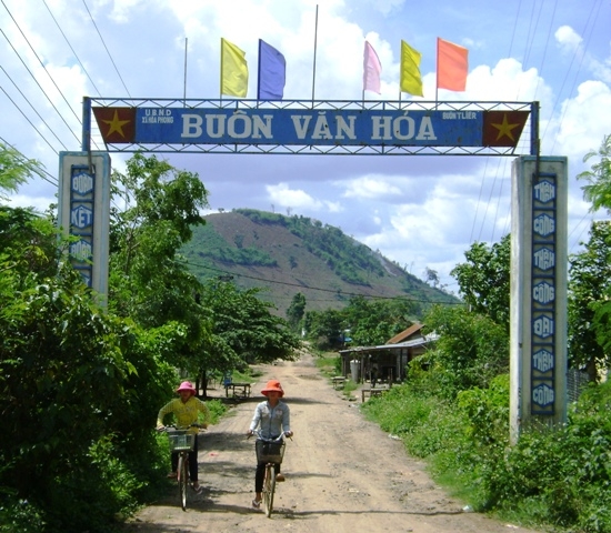 Buôn văn hóa T’Liêr hôm nay.