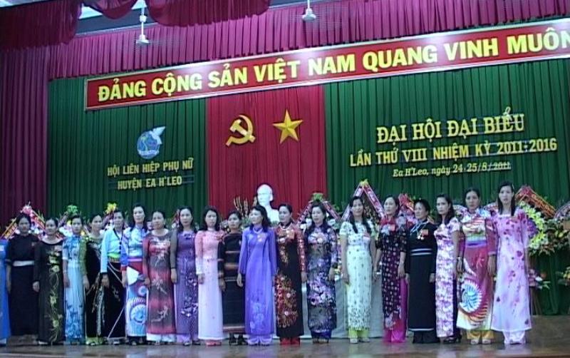 Ban Chấp hành Hội LHPN huyện khóa mới ra mắt