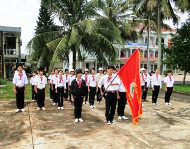 Nghi thức Đội TNTP Hồ Chí Minh là chuyên đề chính mà các em đã được học trong khóa huấn luyện.