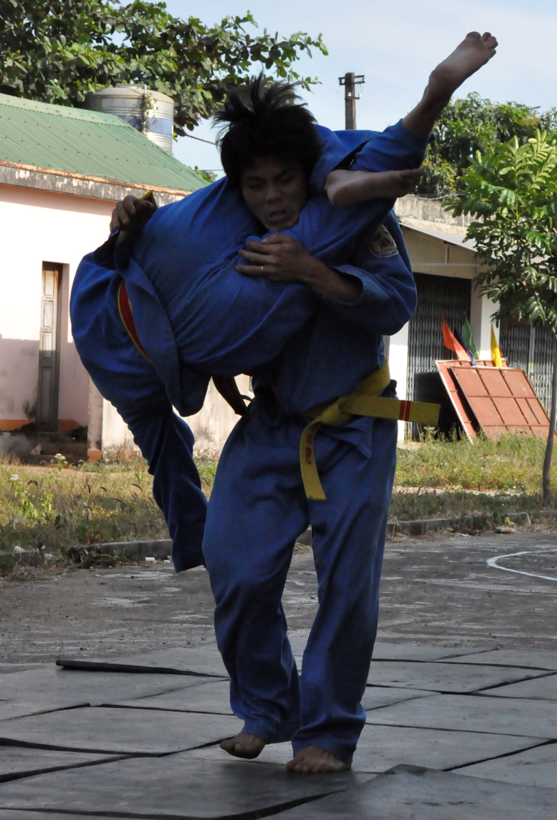 Vovinam không chỉ hấp dẫn bởi những đòn thế đẹp mắt