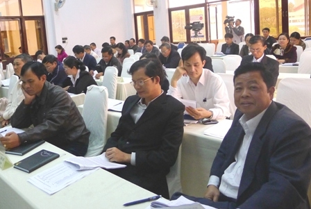 Các đại biểu tham dự Hội nghị