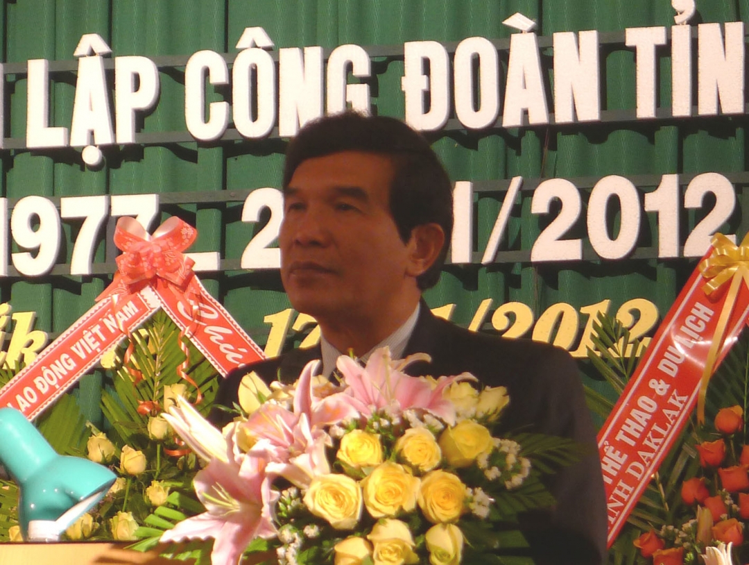 Phó Bí thư Thường trực Tỉnh uỷ phát biểu tại Lễ Kỷ niệm