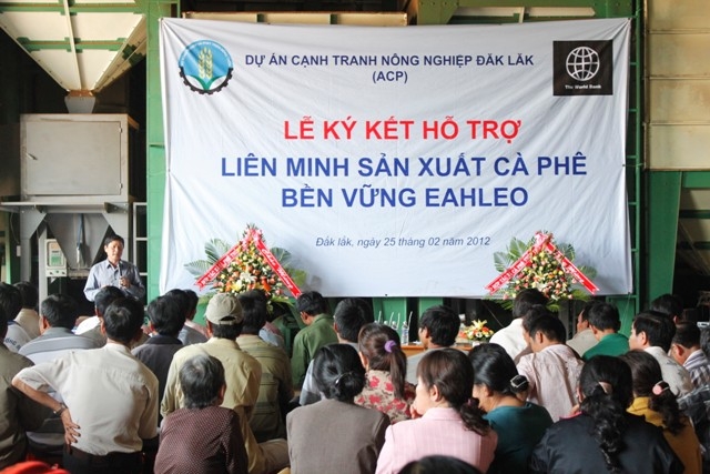 Quang cảnh buổi lễ ký kết và ra mắt Liên minh