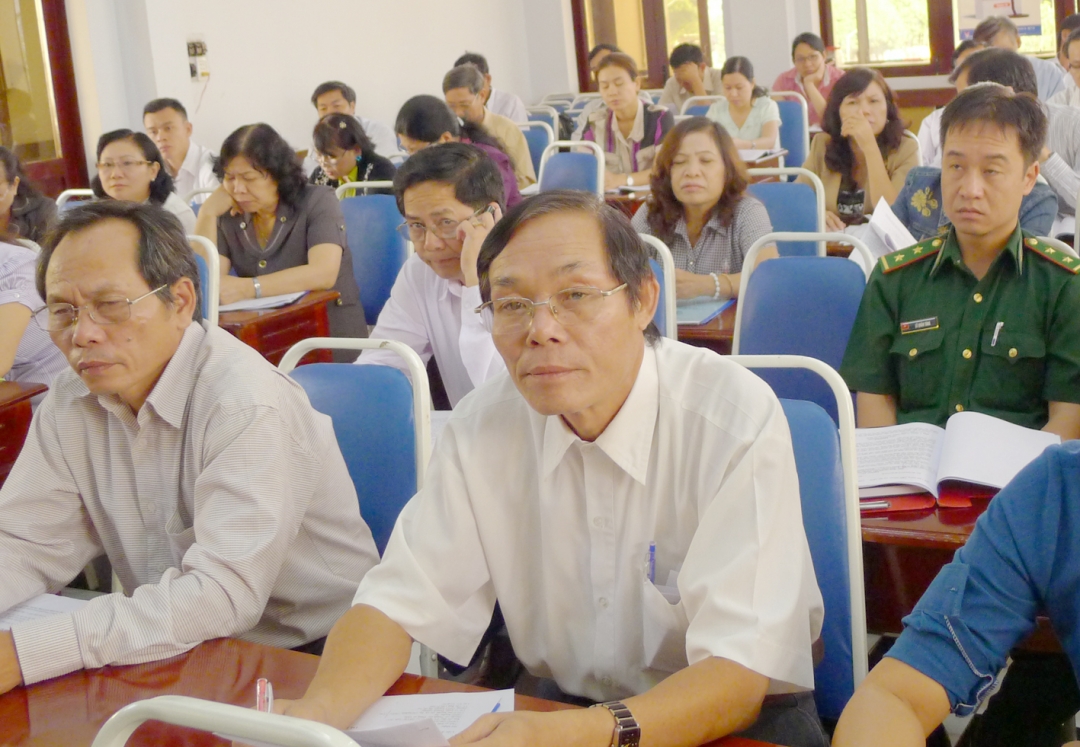 Các đại biểu tham dự Hội nghị