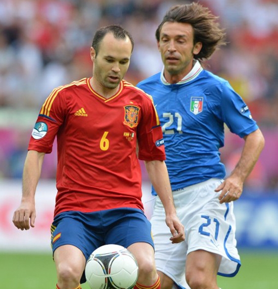 Andres Iniesta có một trận đấu nổi bật